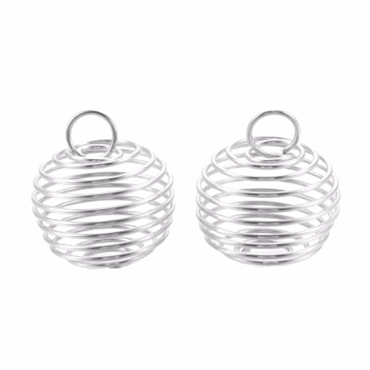 Spiralbur Silver, 20 x 18 mm