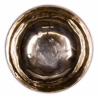 Tibetansk Klangskål Shanti Gold - 19-21 cm