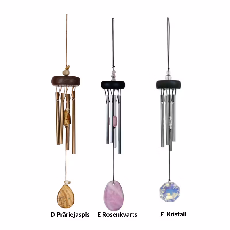 Vindspel, Woodstock, med kristall