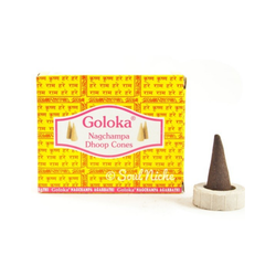 Goloka Nag Champa - rökelsekoner