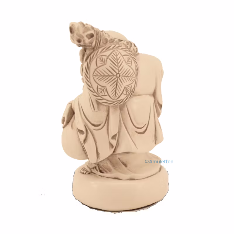 Happy Buddha staty 10 cm