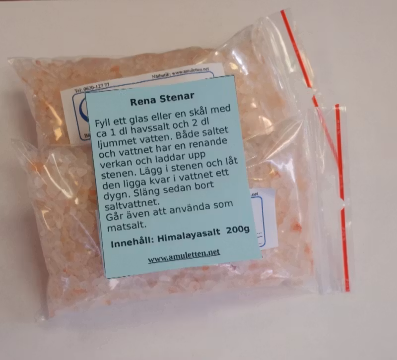 Rena stenar Himalayasalt, grovt 200g