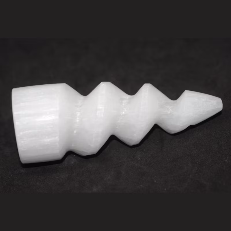 Selenit - Enhörningshorn 11 cm