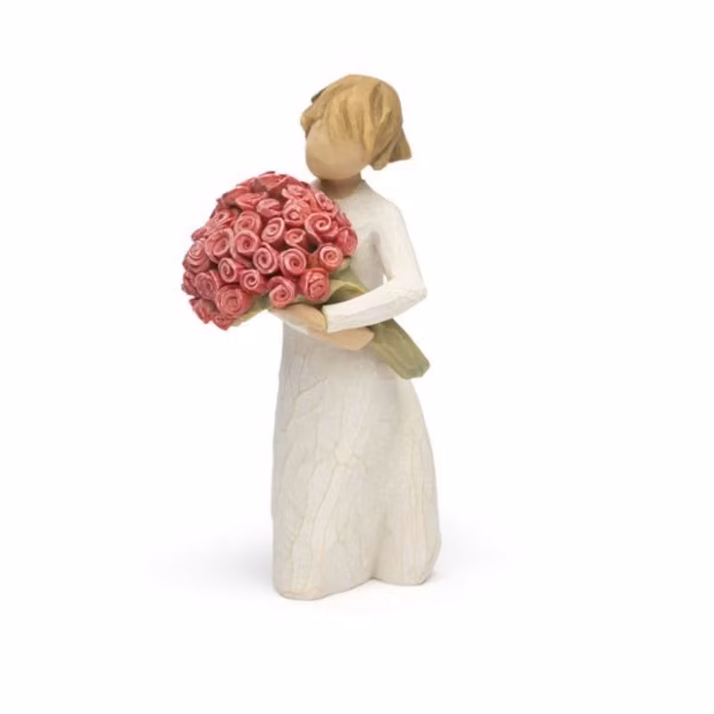 Abundance, figur med blommor från Willow Tree