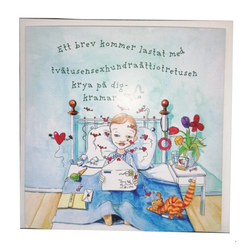Krya på dig - kort