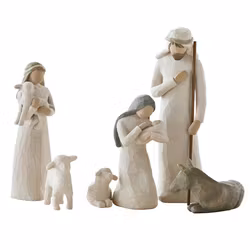 Julkrubban, familjen - Willow Tree