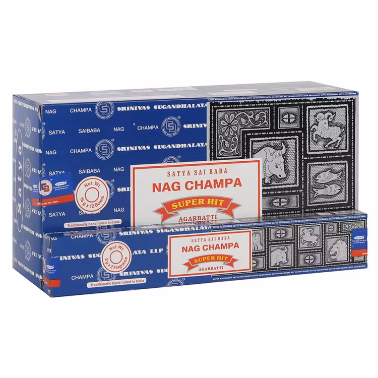 Satya Nag Champa & Super Hit rökelsepinnar