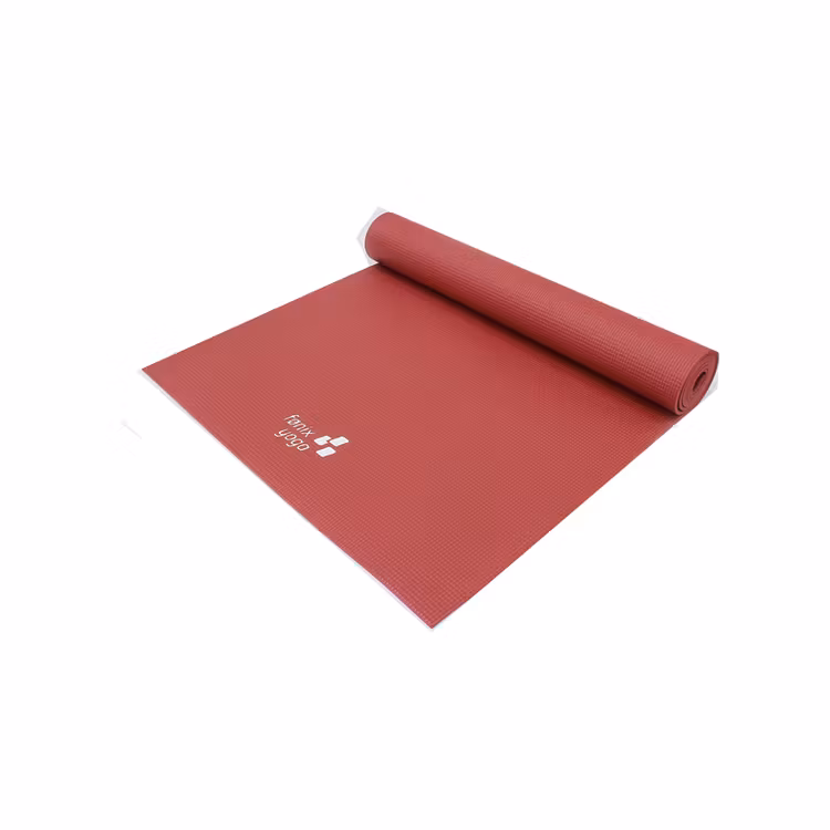 Bordeaux-färgad Yogamatta