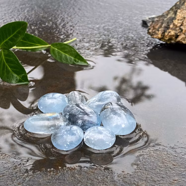 Celestin - trumlad, polerad