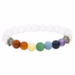 Armband Chakra och Bergskristall