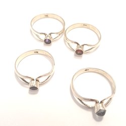 Ringar i silver 18mm