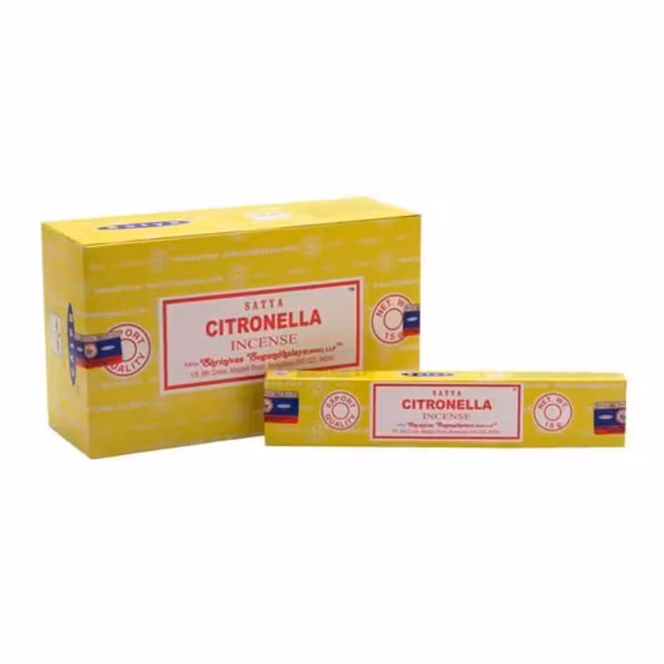 Citronella rökelsepinnar från Satya