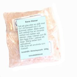 Rena stenar Himalayasalt, grovt 200g