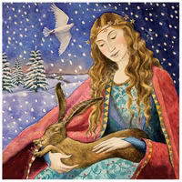 Yule / Julkort Painting Dreams 5-pack