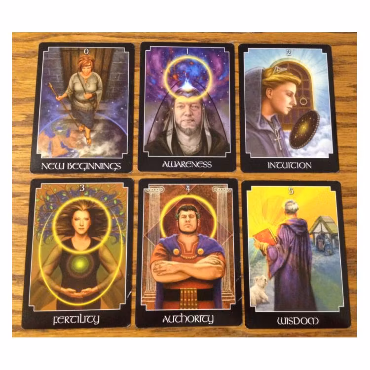 Psychic Tarot - Orakelkort Engelska
