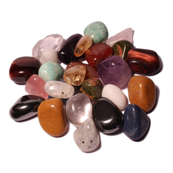 20 st mixade stenar, trumlade