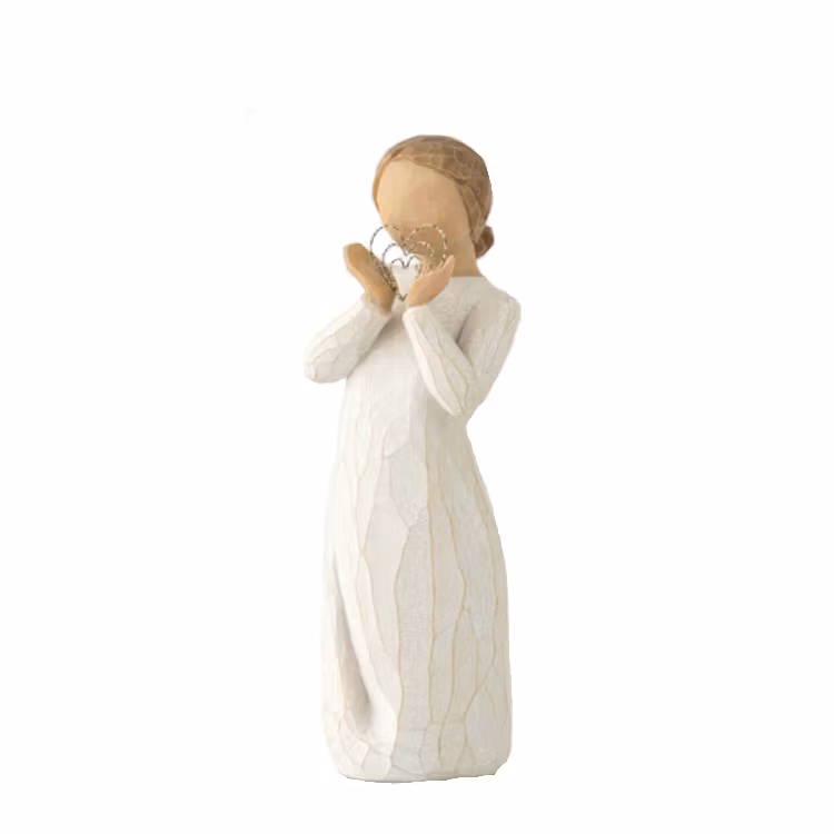 Lots of Love. Willow Tree-figur med hjärta