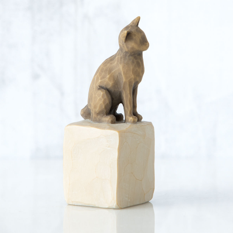 Love my cat. Willow Tree-figur