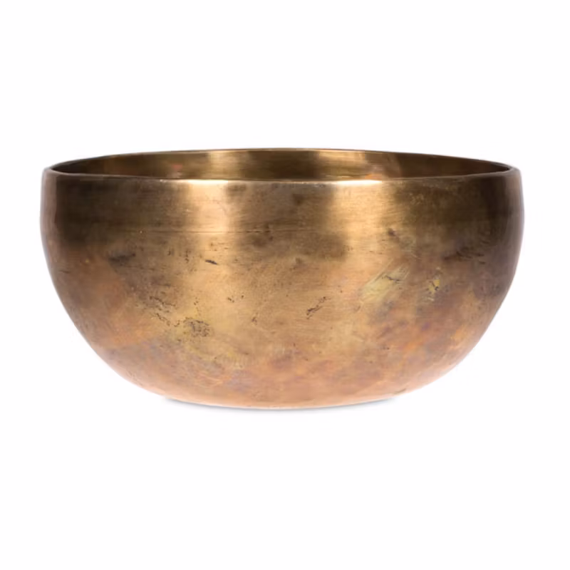 Tibetansk klangskål, handgjord 21 cm