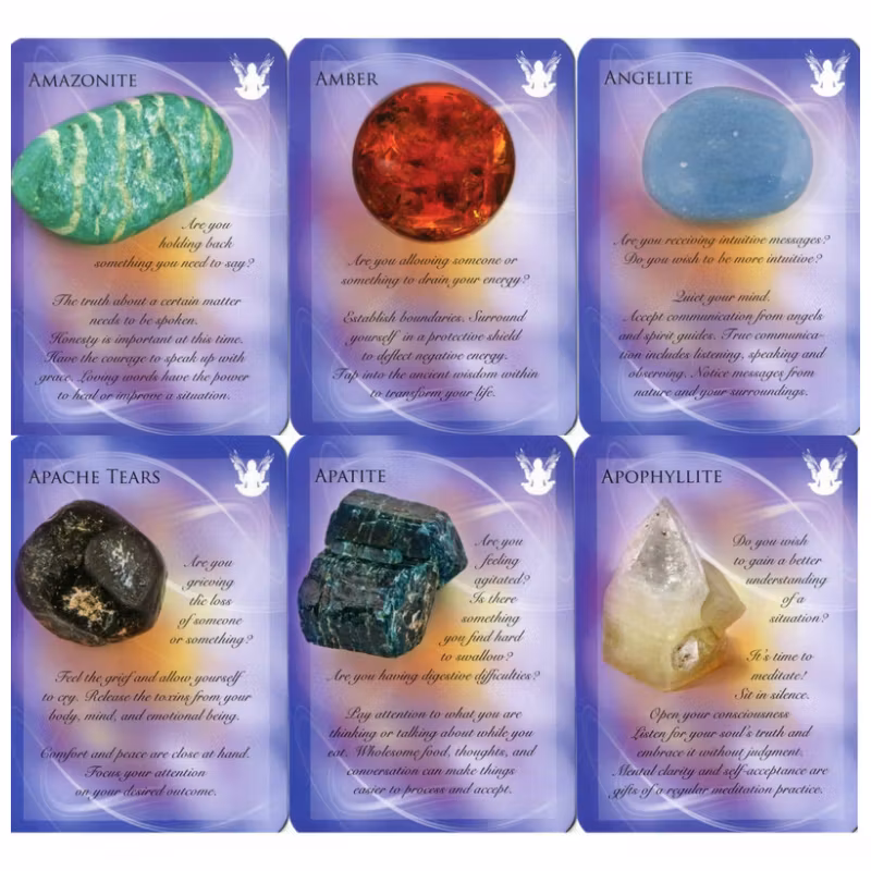 The Angels & Gemstones Guardians Cards