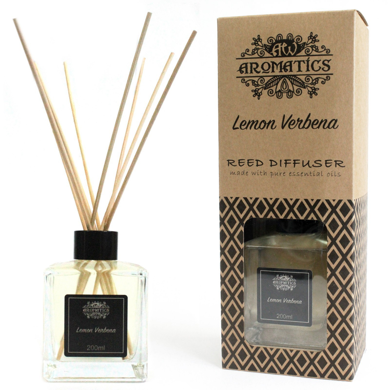 Diffuserpinnar med eteriska oljor Citronverbena