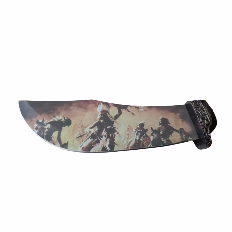 Kniv med motiv - Indianer