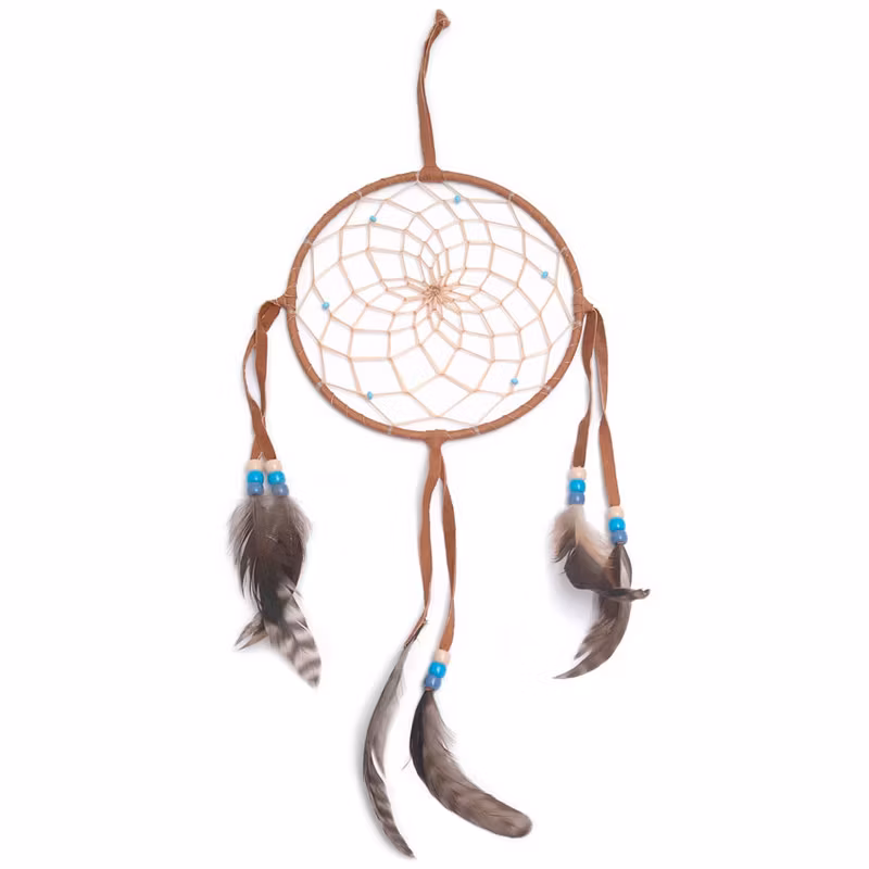 Navajo Drömfångare rödbrun 15 cm ring