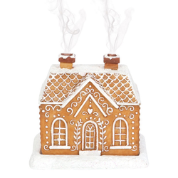 Rökelshållare - Pepparkakshus