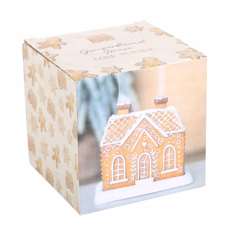 Rökelshållare - Pepparkakshus