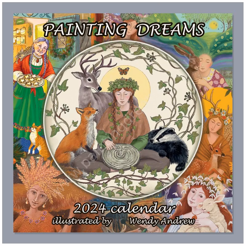 Väggalmanacka 2024 - Painting Dreams