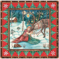 Reindeer Rest - kort