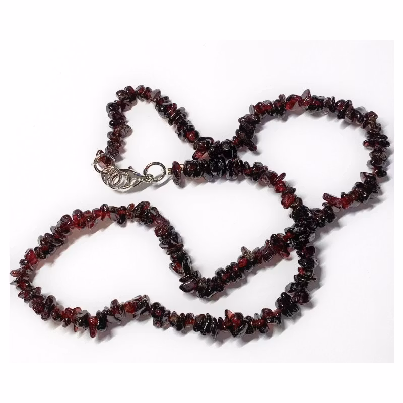 chipshalsband granat