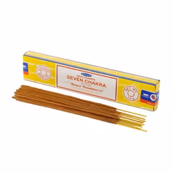 Satya Seven Chakra - Rökelsepinnar, storpack