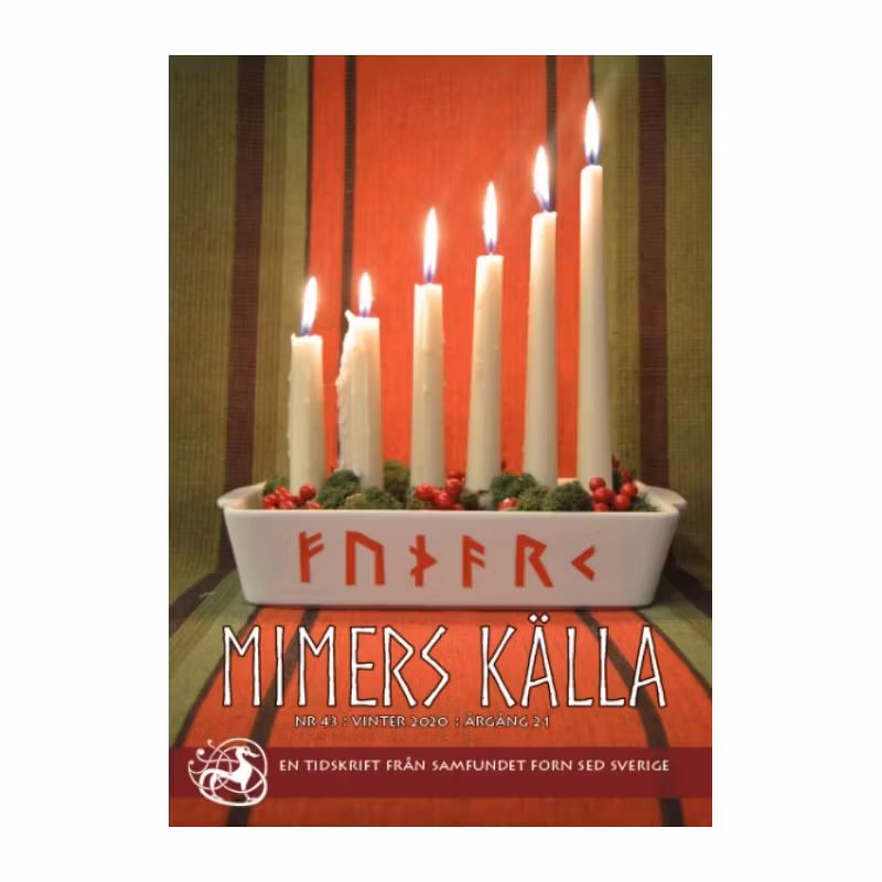 Tidskriften Mimers Källa nr.43 2020