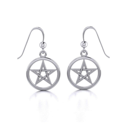 Örhängen, Pentagram 1,4cm