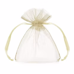 Organzapåse - Champagne, 10-pack
