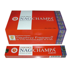 Golden Nag Champa - rökelsepinnar