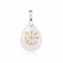 Vegvisir - Hänge av bergskristall