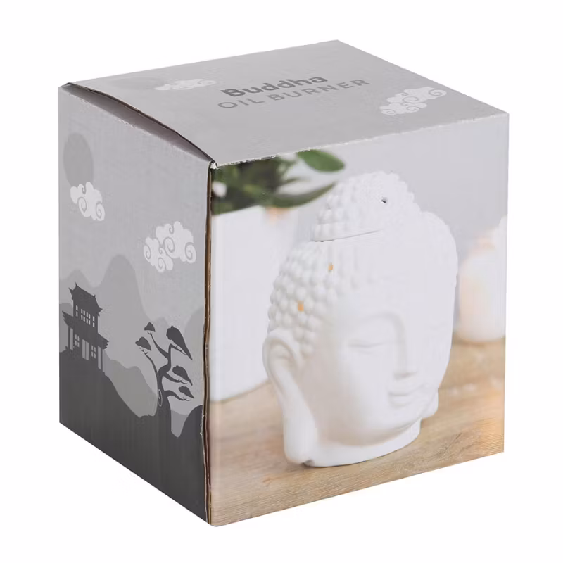 Aromalampa Buddhahuvud i presentkartong