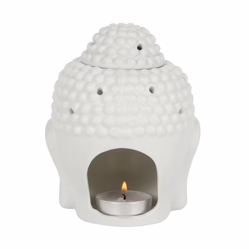 Buddhahuvud Aromalampa för värmeljus