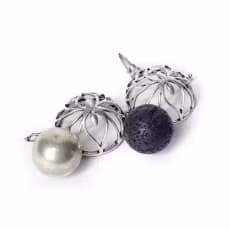 Hänge - Lotus Harmony Ball, silverfärgad