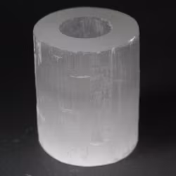 Ljuslykta - Selenit Cylinder 10 cm