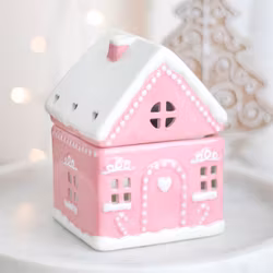 Aromalampa - Rosa Pepparkakshus