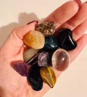 Lördagsgodis - påse med 10 kristaller