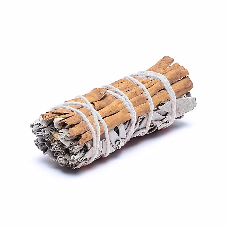 Smudge vit salvia med kanel