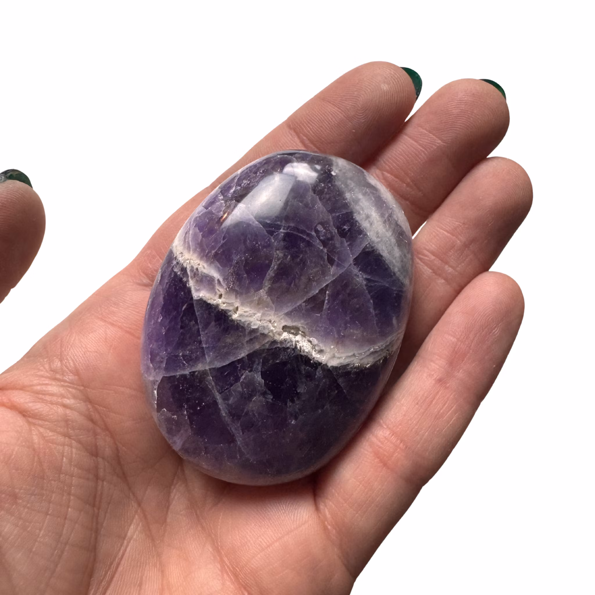 Ametist - Handsten (Palm Stone)