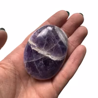 Ametist - Handsten (Palm Stone)