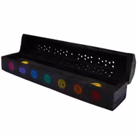 Rökelseskrin svart - Seven Chakras