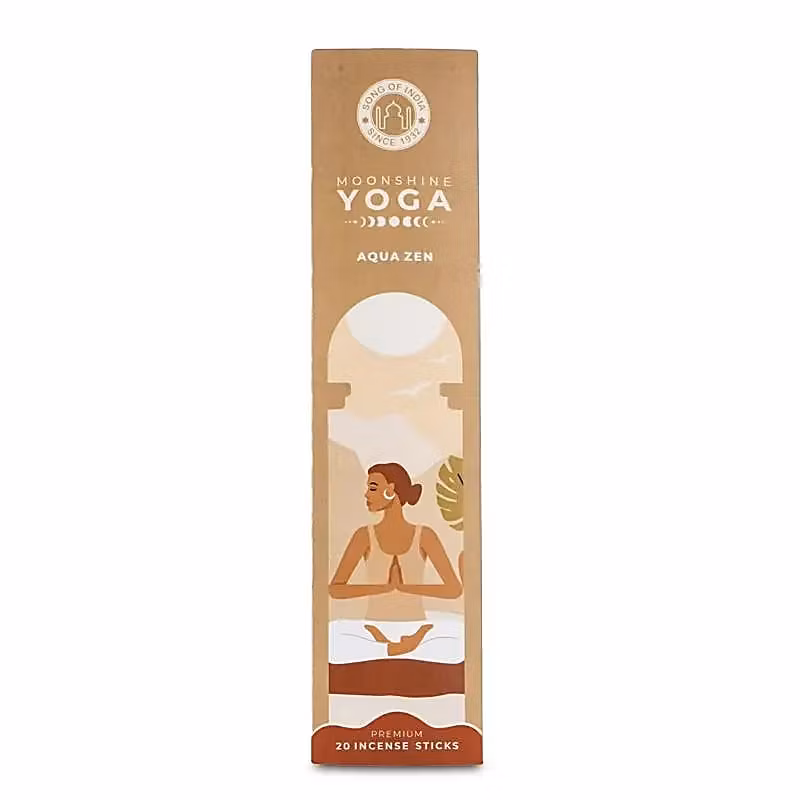 Rökelse Moonshine Yoga Aqua Zen 20 st