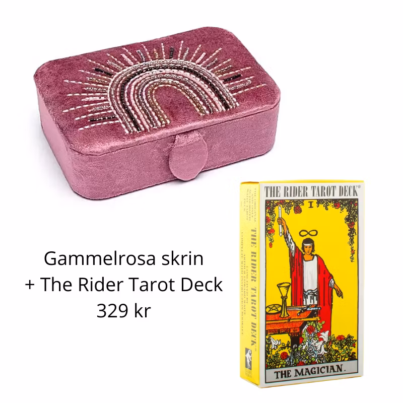 Presentkit med Skrin + The Rider Tarot Deck